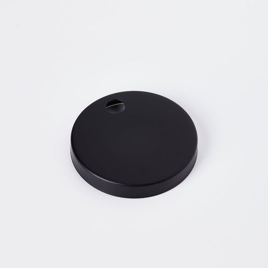 60mm Round Hinge cover of Toilet Seat Cover - Matte Black
