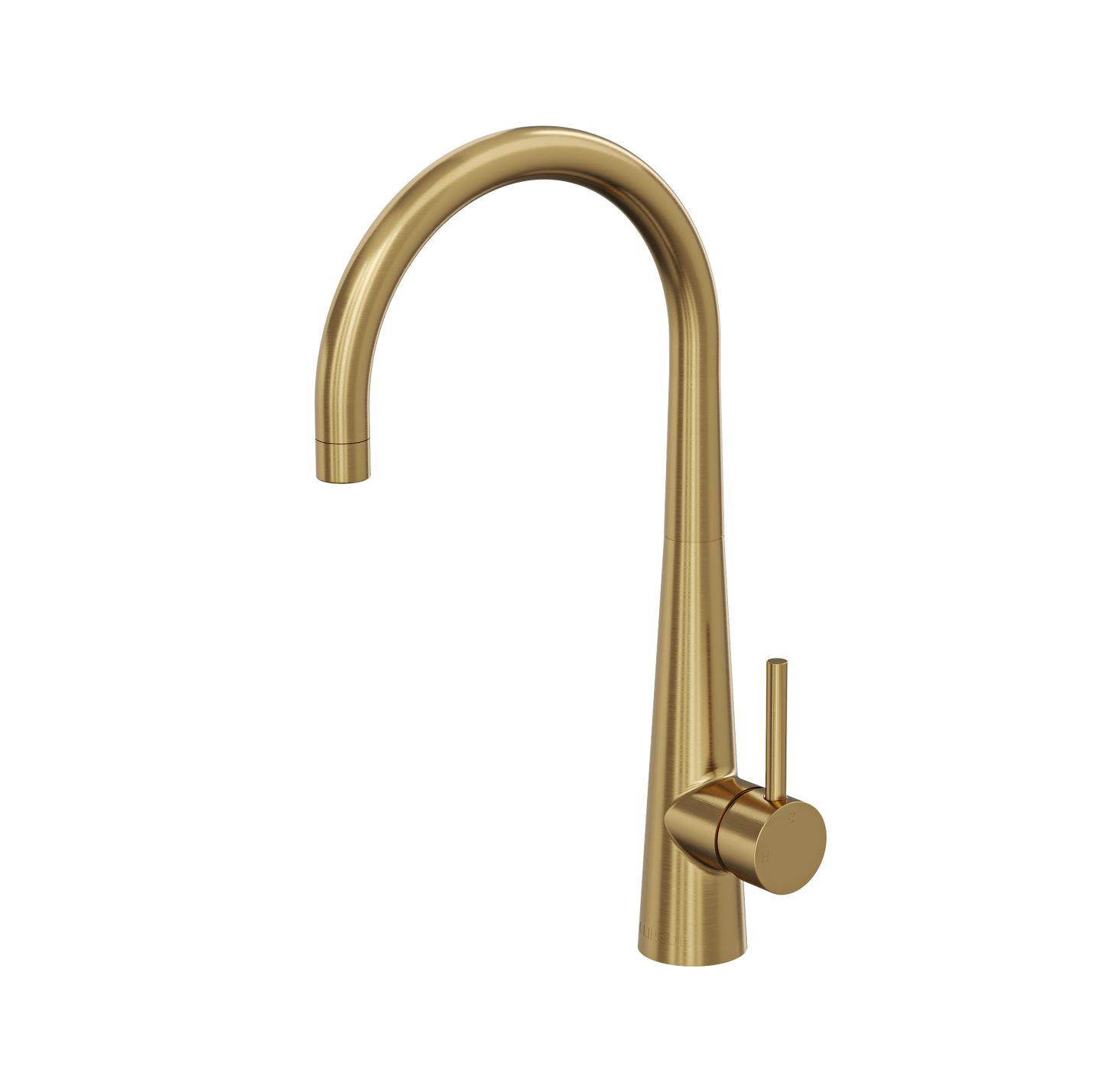 Kashi Sink Mixer - Brushed Brass