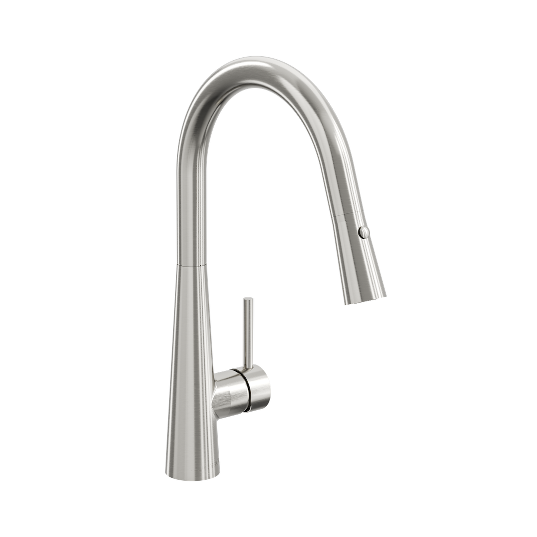 Kashi Pull Out Sink Mixer - Brushed Nickel