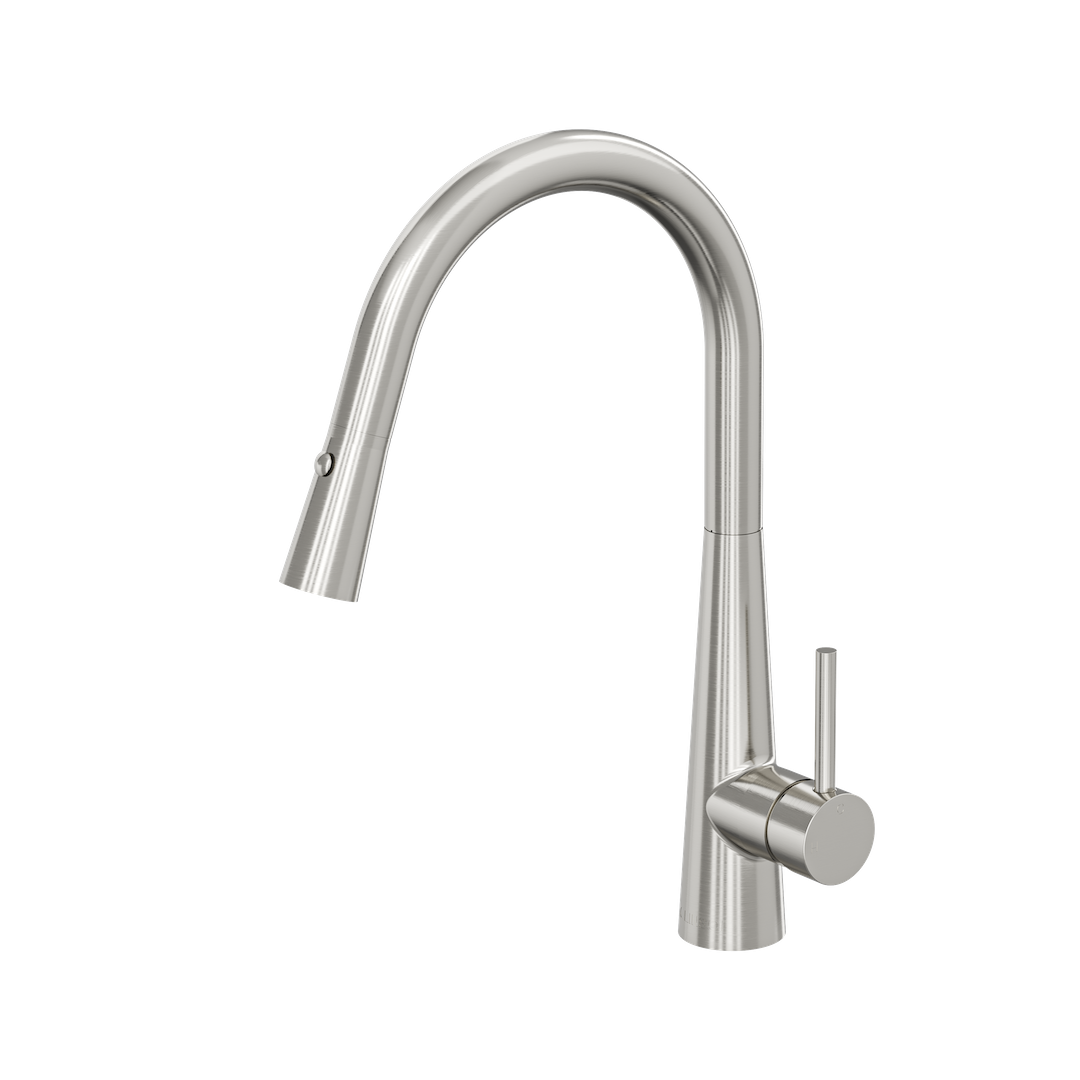 Kashi Pull Out Sink Mixer - Brushed Nickel