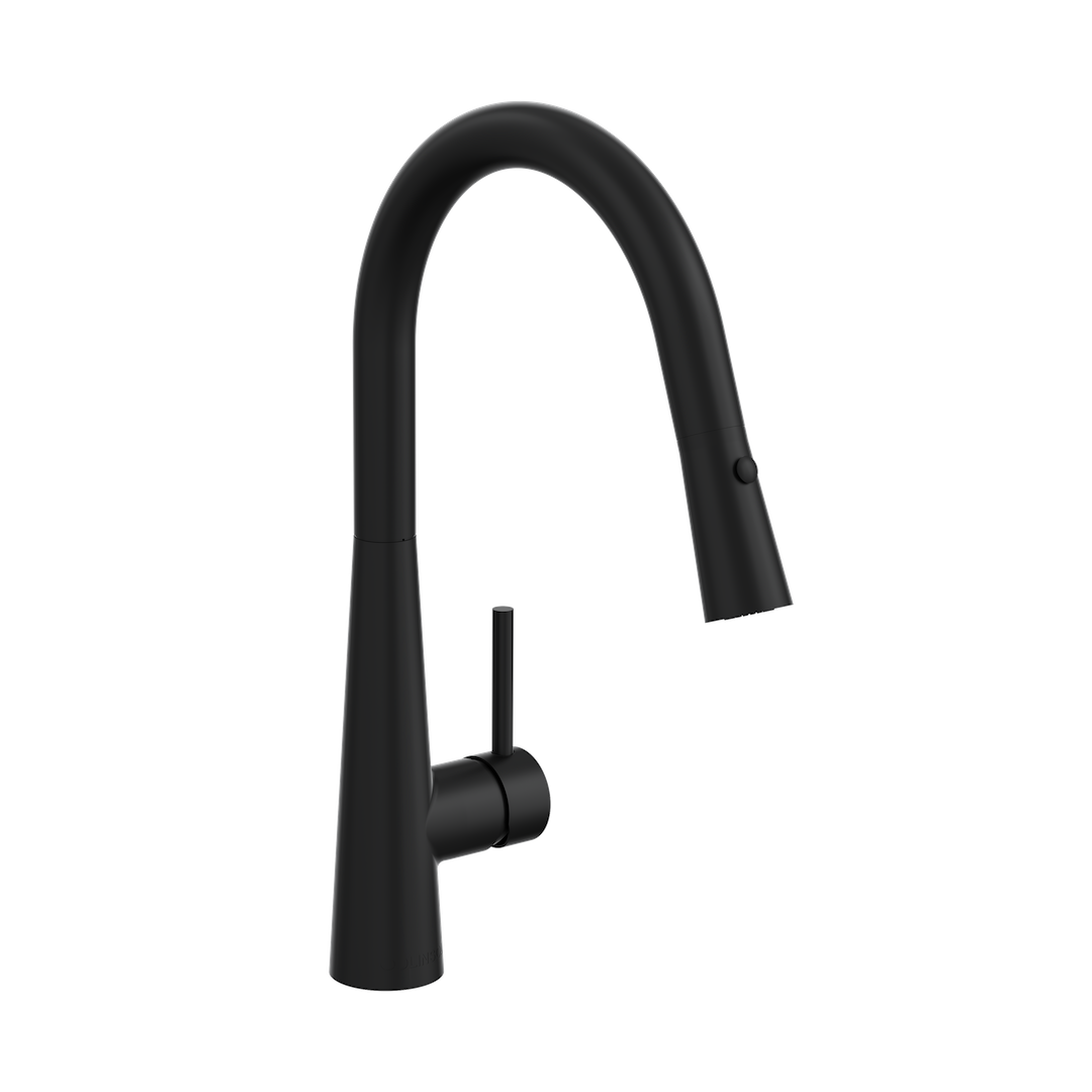 Kashi Pull Out Sink Mixer - Matte Black