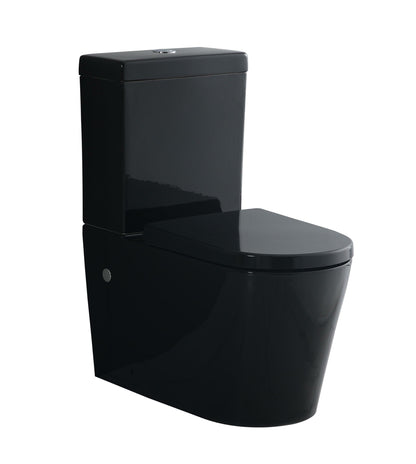 Avery  Back-to-Wall Toilet Suite - Gloss White