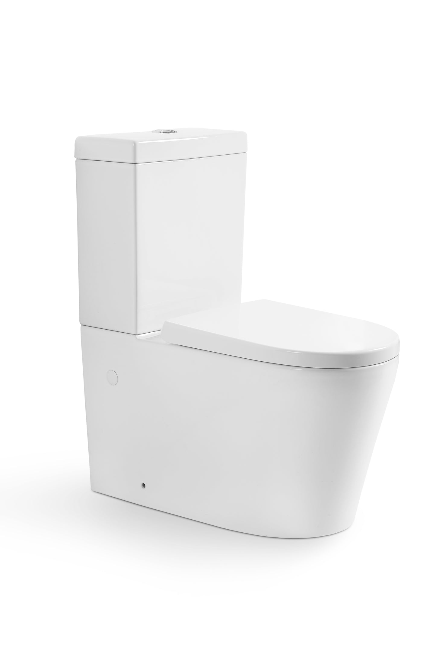 Avery  Back-to-Wall Toilet Suite - Gloss White