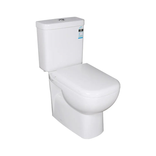 Cubo  Back-to-Wall Toilet Suite - Gloss White
