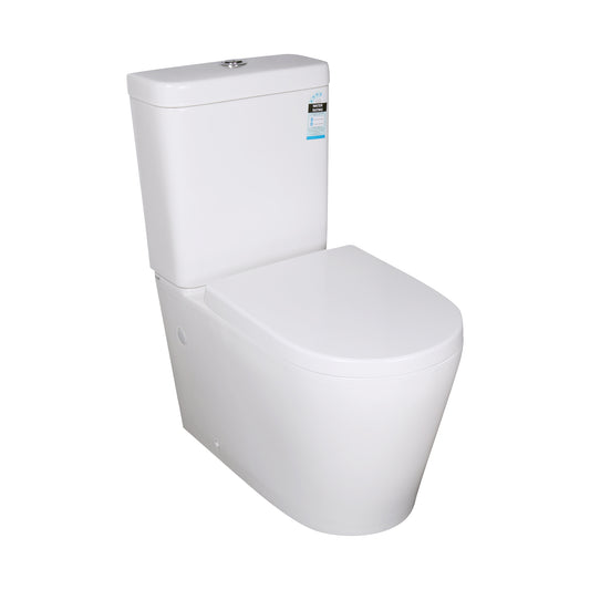 Kasey  Back-to-Wall Toilet Suite - Gloss White