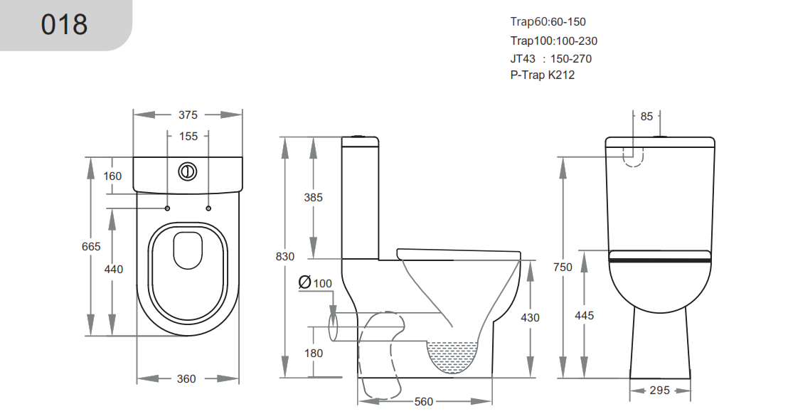 Bela Rimless Back-to-Wall Toilet Suite - Gloss White