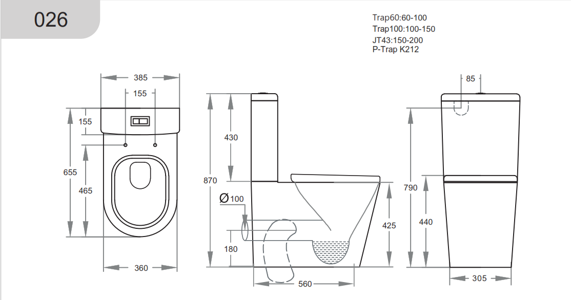 Vivid Tornado Rimless Back-to-Wall Toilet Suite - Gloss White