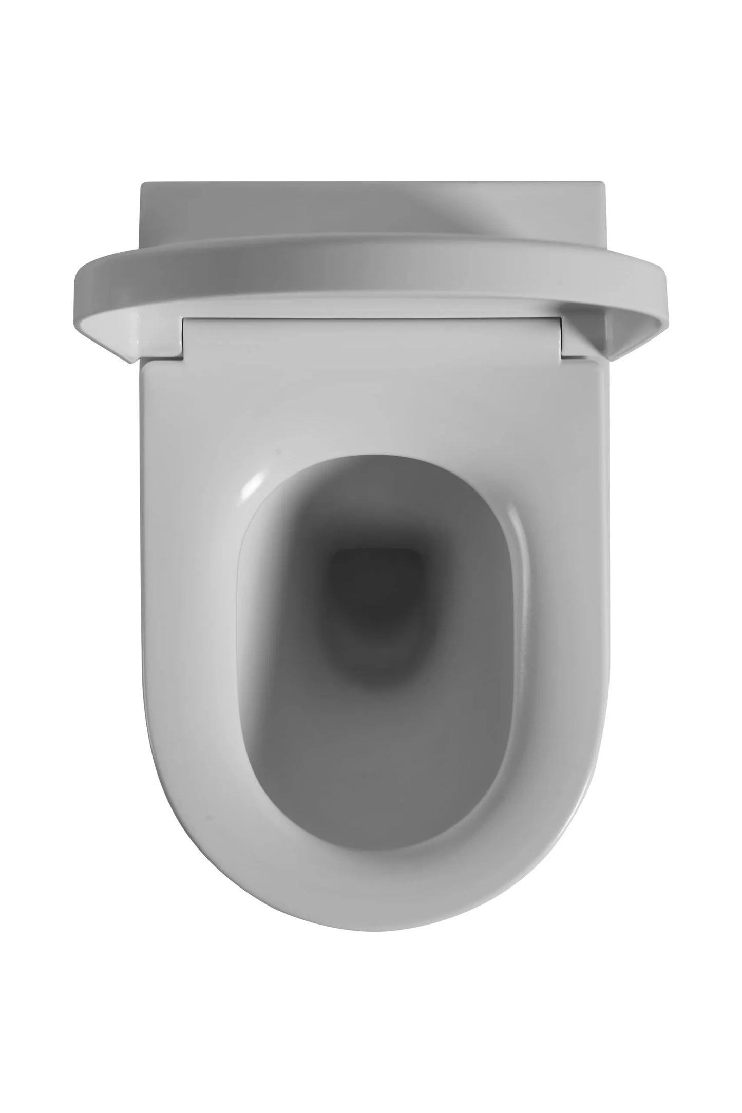 Avis Rimless Wall Faced Floor Pan - Matte White