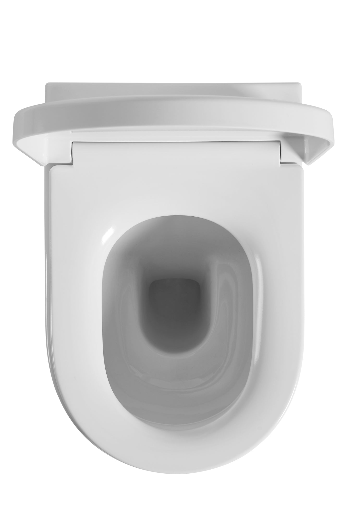 Avery Box Rim Wall Faced Floor Pan - Gloss White