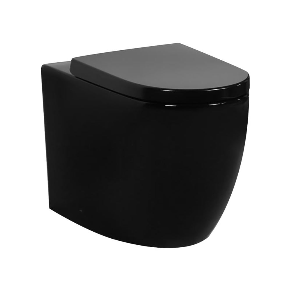 Veda  Wall Faced Floor Pan - Gloss White