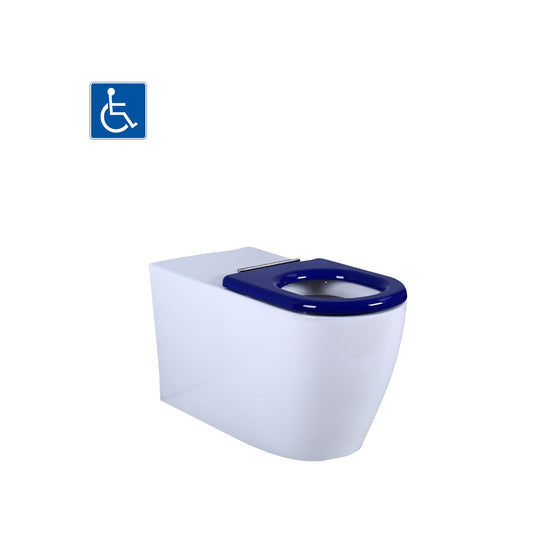 Asta Tornado Rimless Special Care Toilet Suite - Gloss White