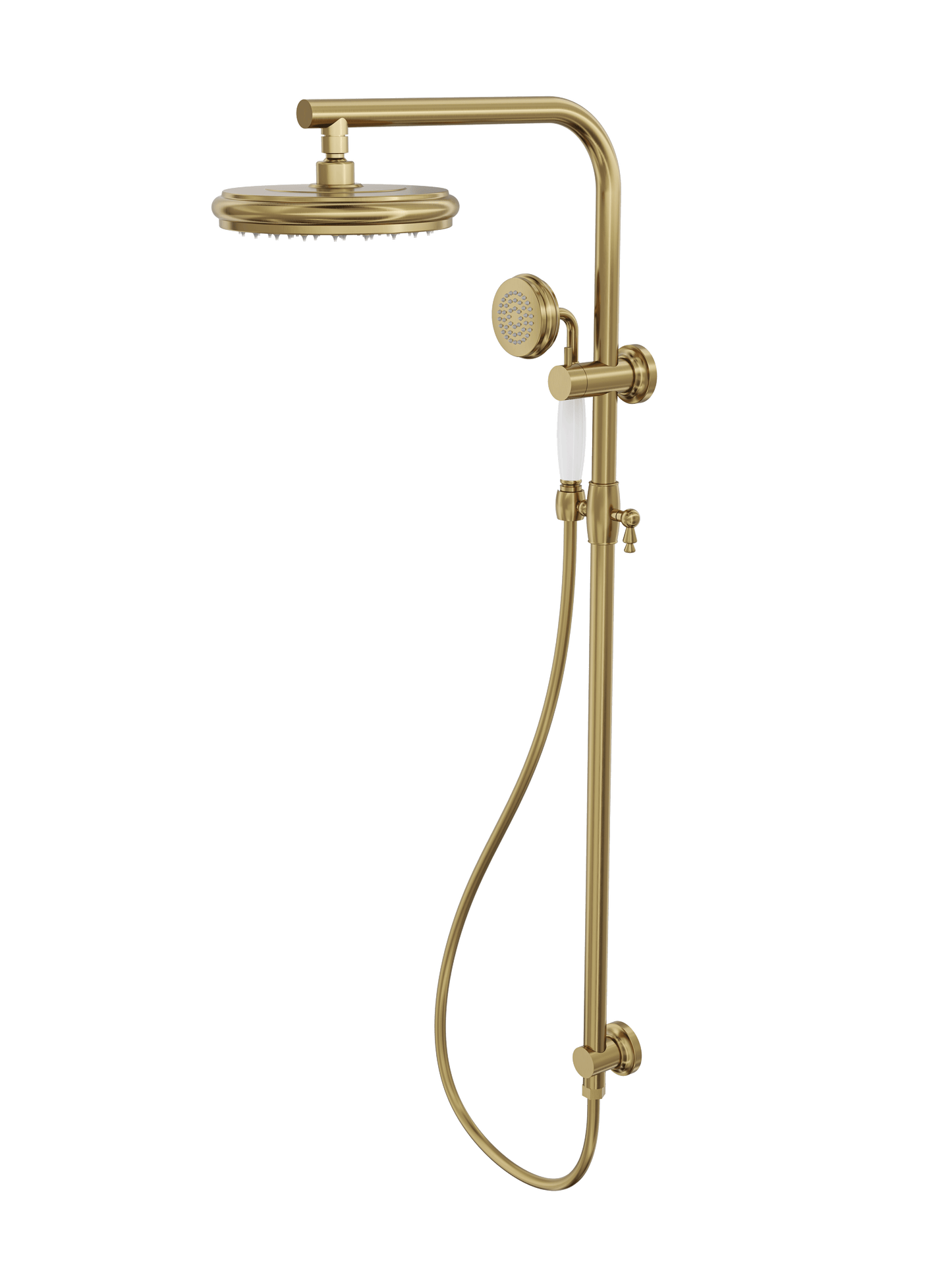 Klassique Shower Combination with 210mm Head - Brushed Brass
