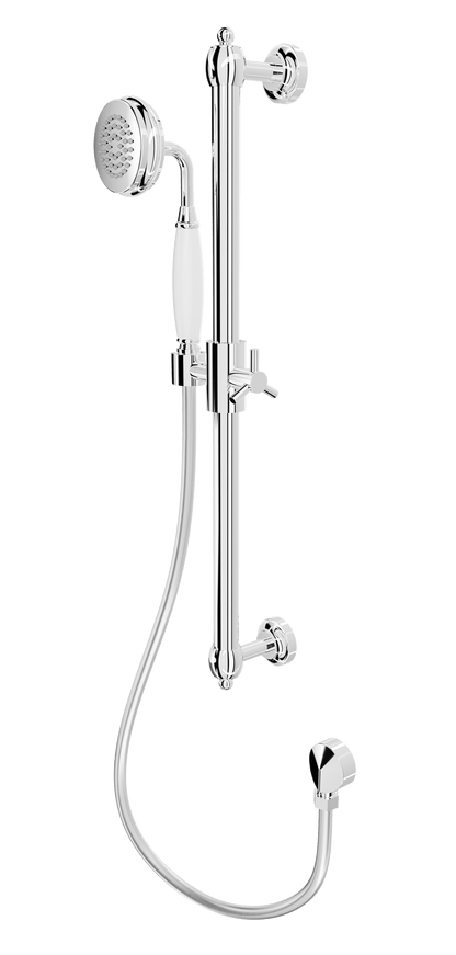 Klassique Sliding Shower Rail - Chrome