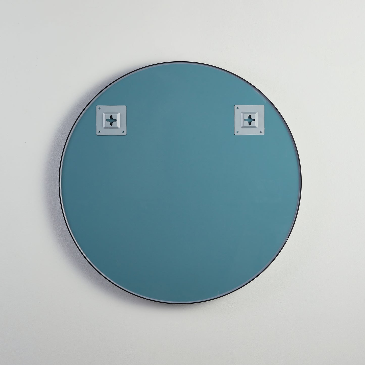 700mm Luna Aluminum Framed Mirror - Matte Black