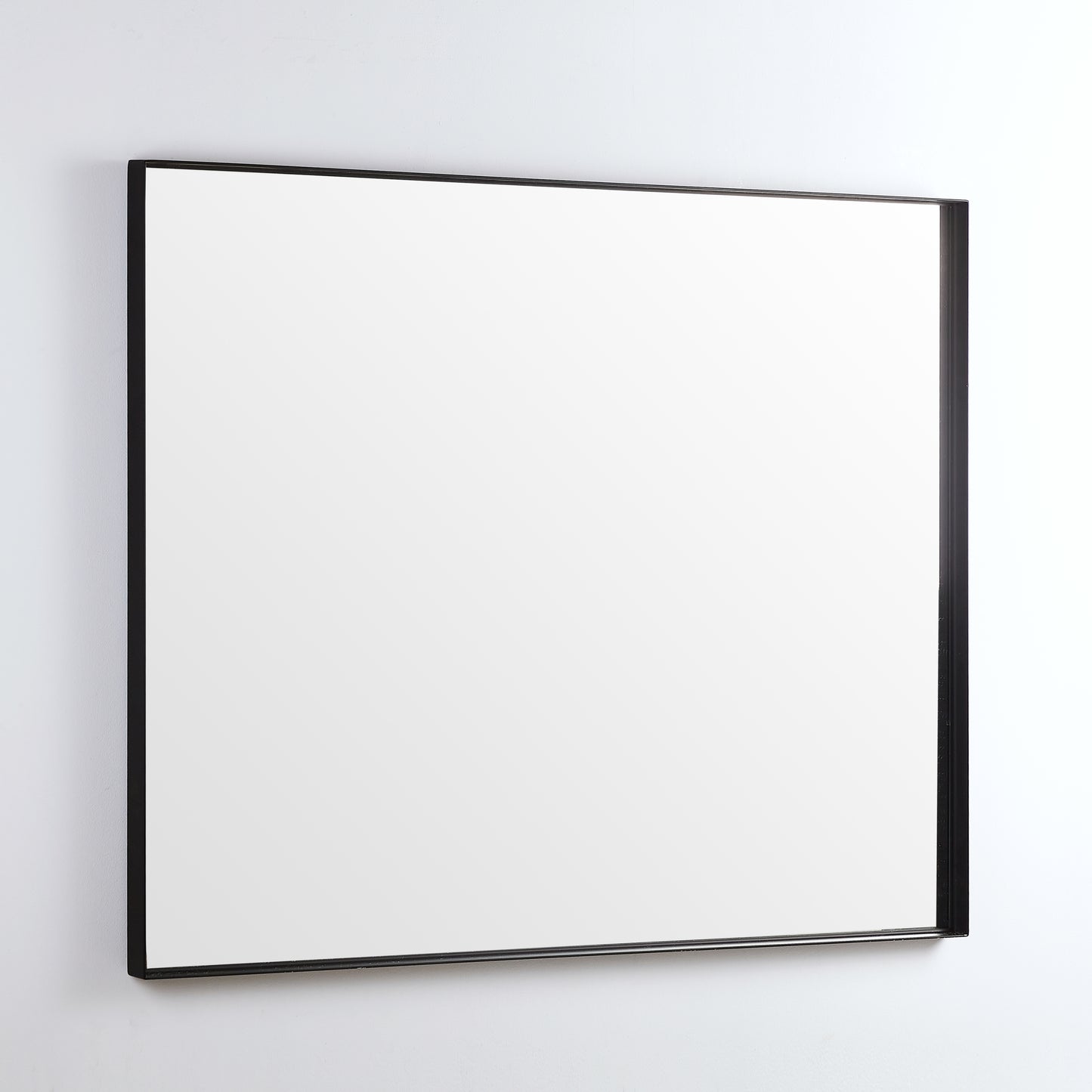 1200mm Qubist Framed Square Mirror
 - Matte Black