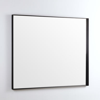1200mm Qubist Framed Square Mirror
 - Matte Black
