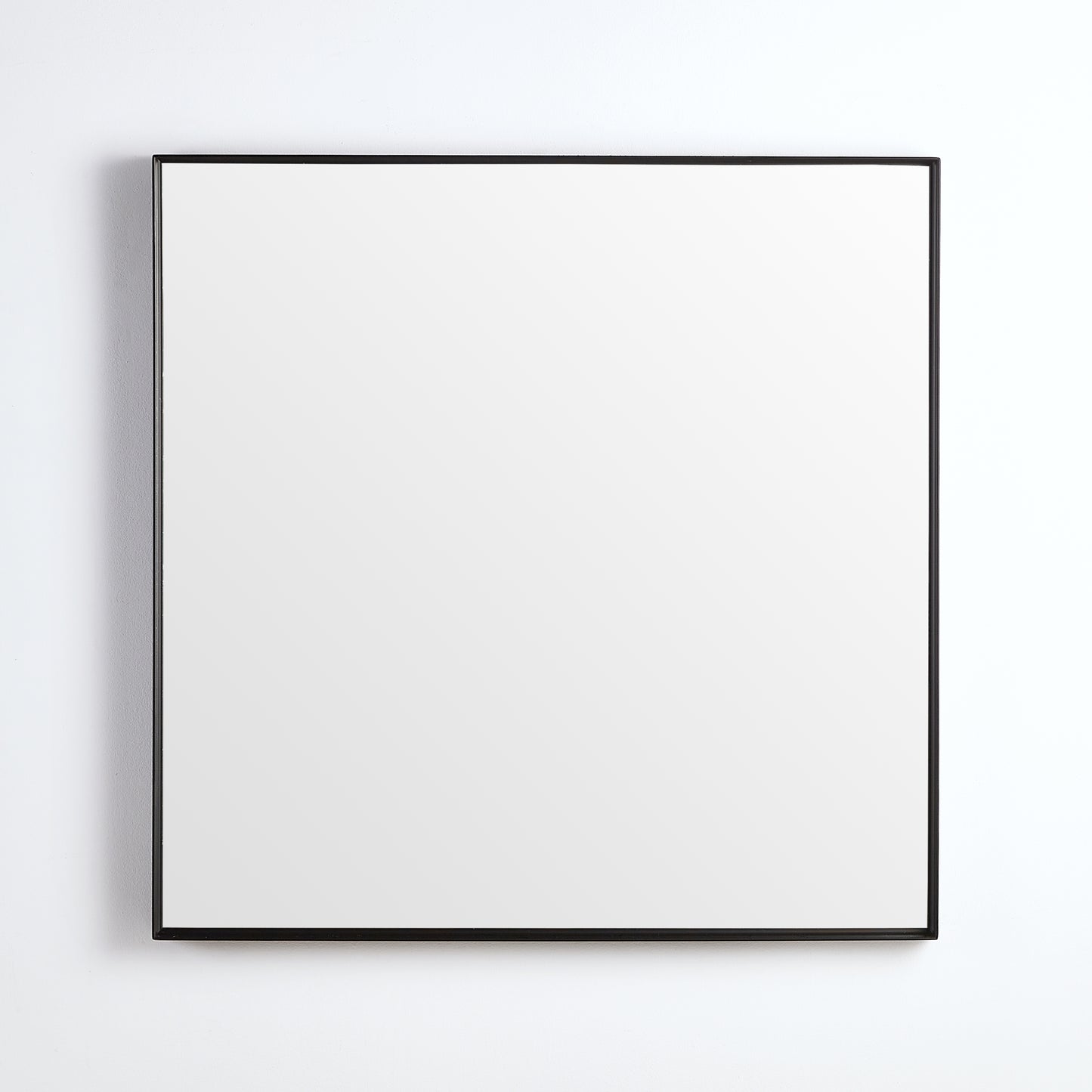 750mm Qubist Framed Square Mirror
 - Matte Black