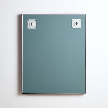 900mm Qubist Framed Square Mirror
 - Matte Black