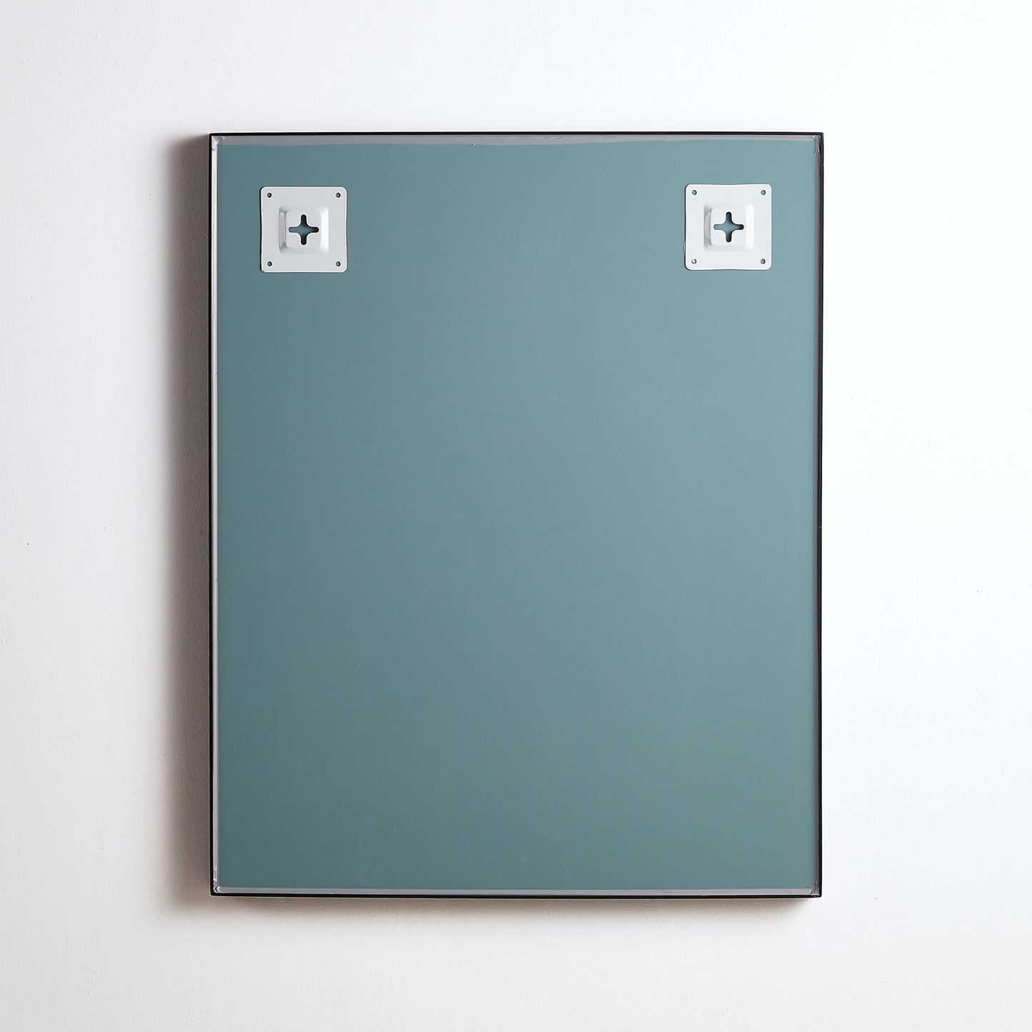 450mm Qubist Framed Square Mirror
 - Matte Black