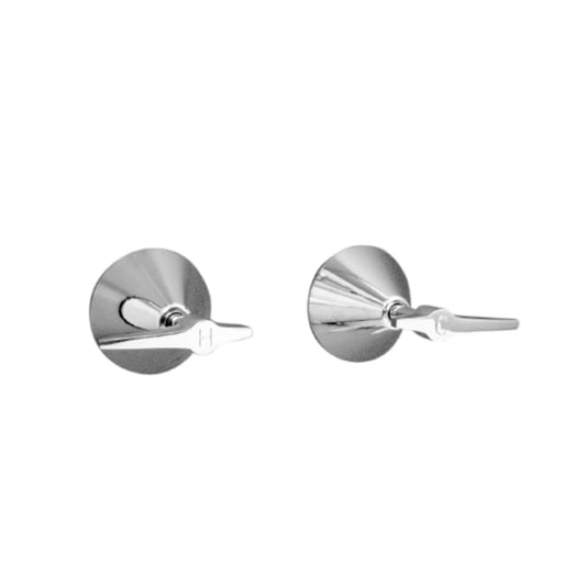 KIRRA LEVER Wall Top Assembly pair - Chrome