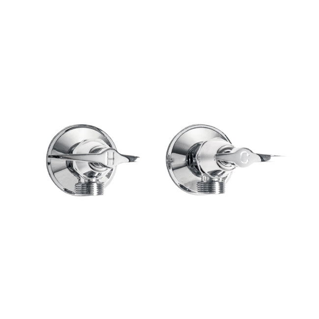 KIRRA LEVER Washing Machine Cocks pair - Chrome