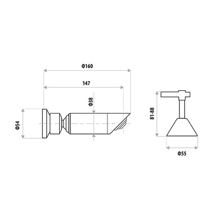 KIRRA PLUS LEVER Shower Set - Chrome