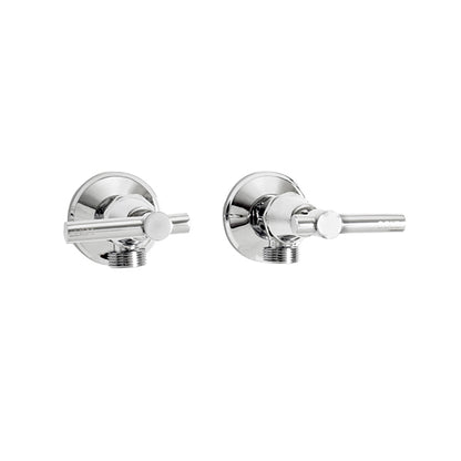 KIRRA PLUS LEVER Washing Machine Cocks, pair - Chrome