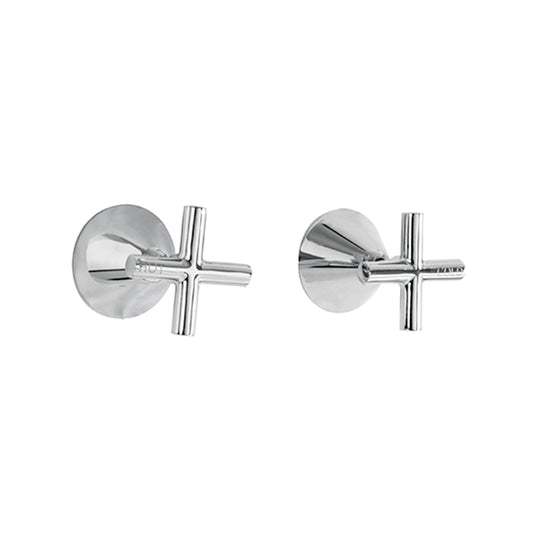 KIRRA PLUS Wall Top Assembly pair  - Chrome