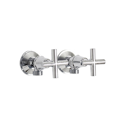 KIRRA PLUS Washing Machine Cocks pair  - Chrome