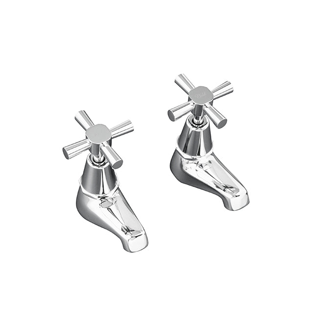 KIRRA PROFILE Pillar Cocks pair - Chrome