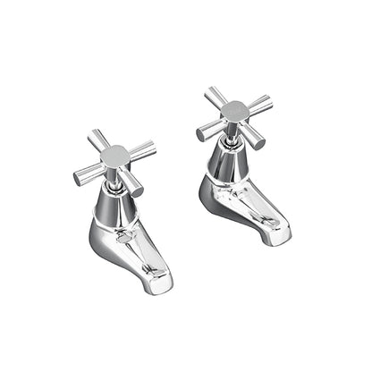 KIRRA PROFILE Pillar Cocks pair - Chrome