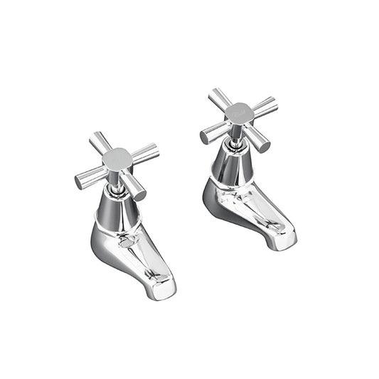 KIRRA PROFILE Pillar Cocks pair - Chrome