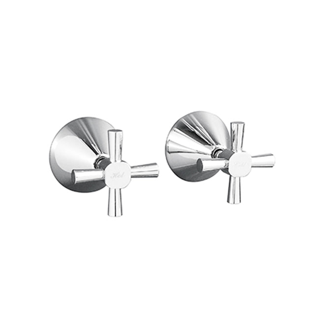 KIRRA PROFILE Wall Top Assemblies pair - Chrome