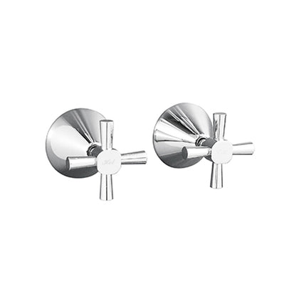 KIRRA PROFILE Wall Top Assemblies pair - Chrome