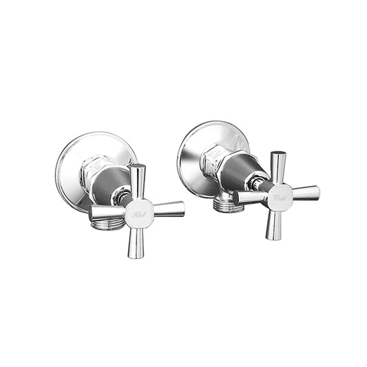 KIRRA PROFILE Washing Machine Cocks pair - Chrome