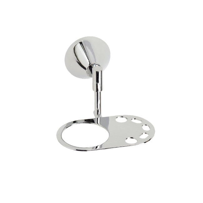 Kirra Tooth Brush & Tumbler Holder  - Chrome