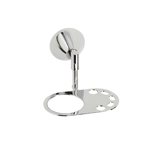 Kirra Tooth Brush & Tumbler Holder  - Chrome