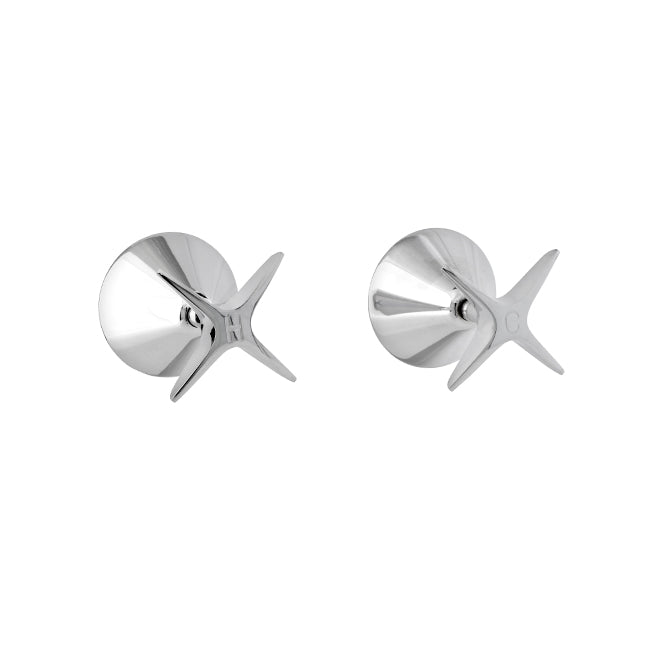 KIRRA Wall Top Assembly pair - Chrome