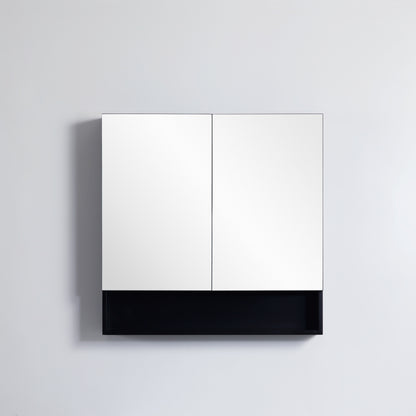 750mmx750mm Fremantle Shaving Cabinet - Matte Black