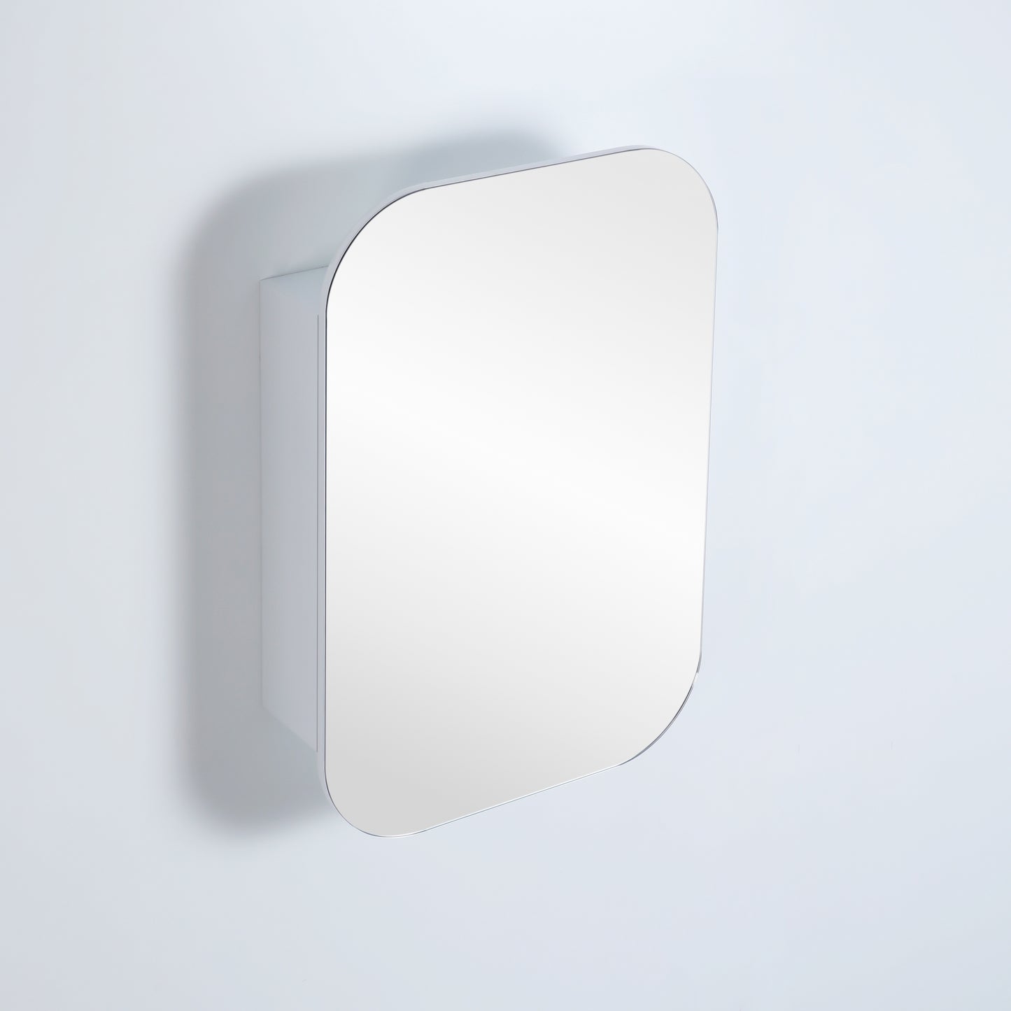 600mmx900mm Olivia Rectangular Shaving Cabinet - Matte White