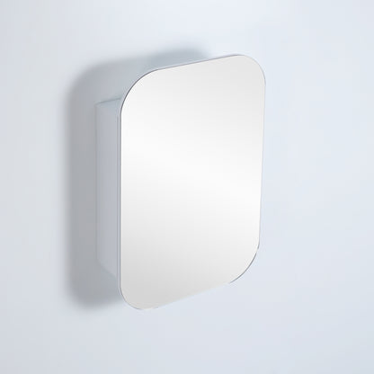 600mmx900mm Olivia Rectangular Shaving Cabinet - Matte White