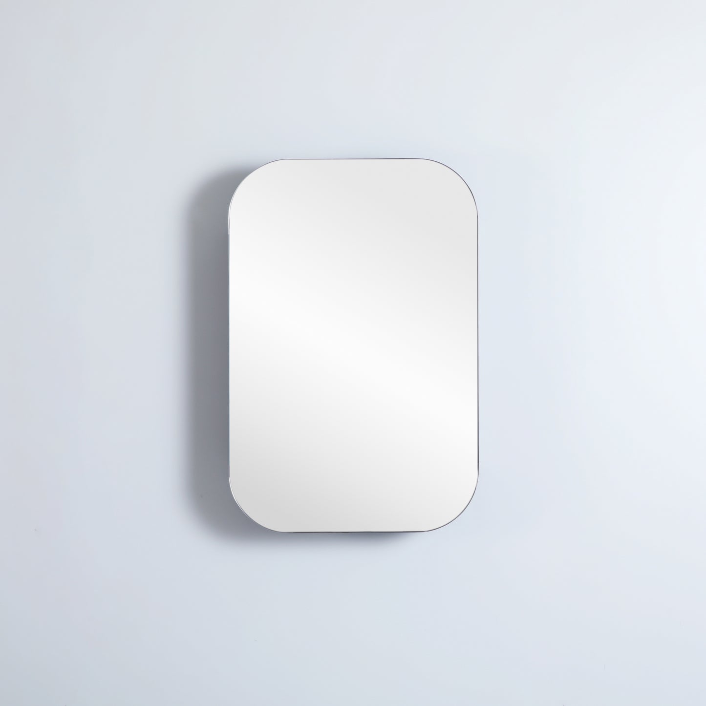 600mmx900mm Olivia Rectangular Shaving Cabinet - Matte Black