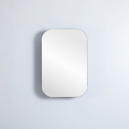 600mmx900mm Olivia Rectangular Shaving Cabinet - Matte Black