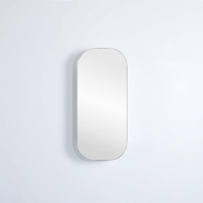 400mmx900mm Olivia Rectangular Shaving Cabinet - Matte White