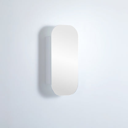 400mmx900mm Olivia Rectangular Shaving Cabinet - Matte White