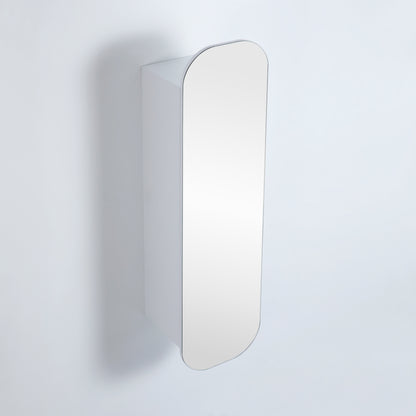 400mmx1500mm Olivia Tall Boy Shaving Cabinet - Matte White