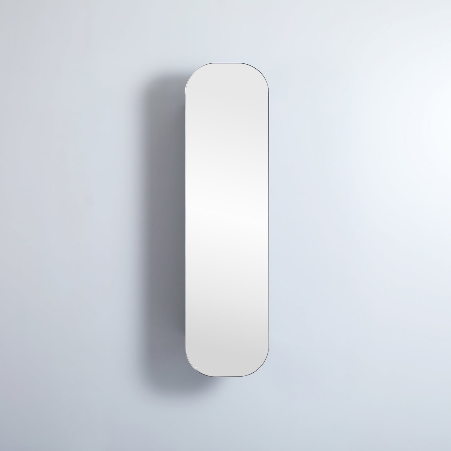 400mmx1500mm Olivia Tall Boy Shaving Cabinet - Matte Black