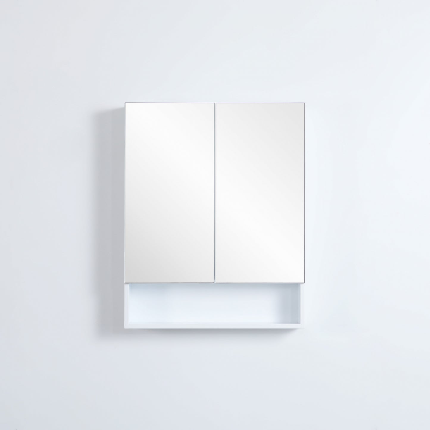 600mmx750mm Fremantle Shaving Cabinet - Matte White