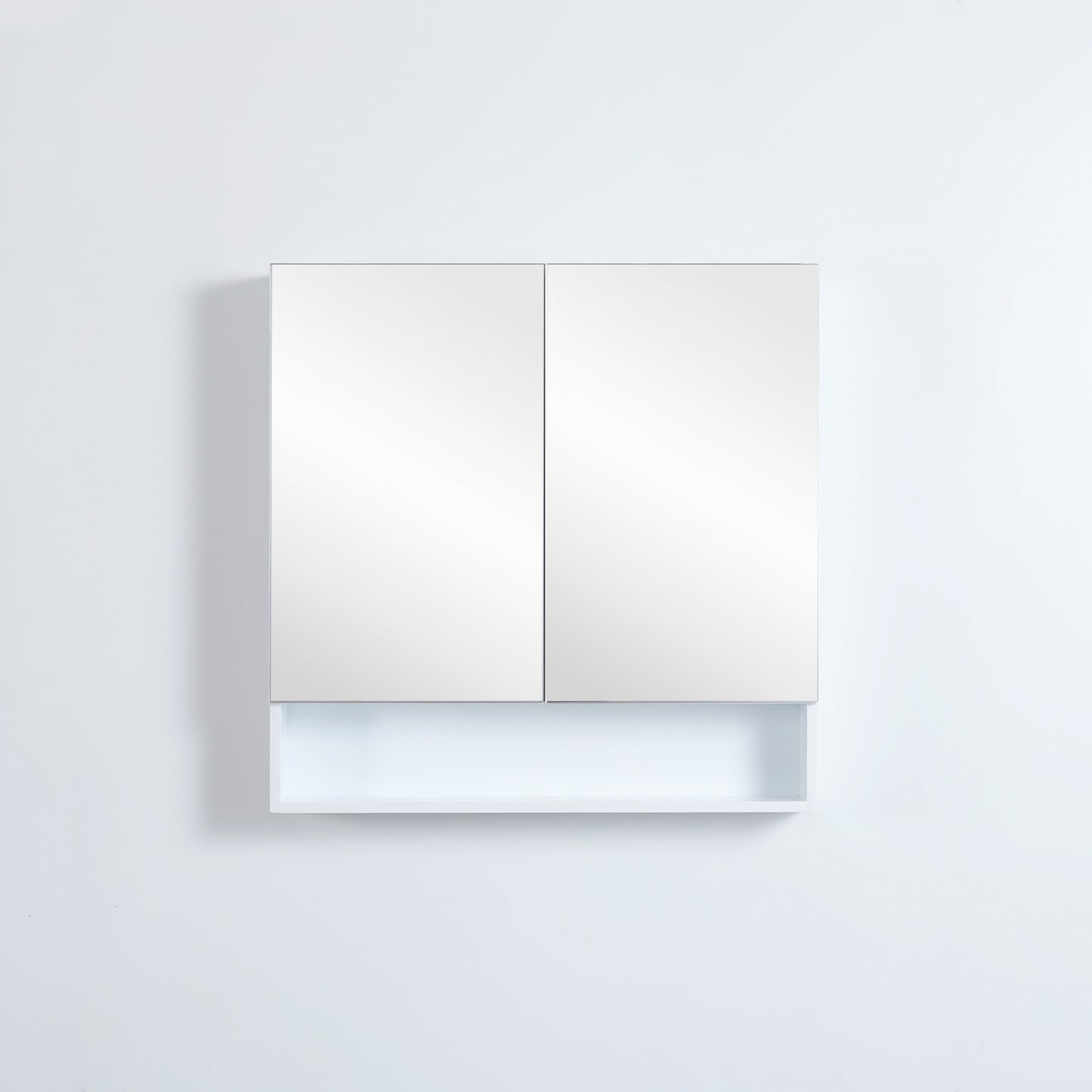 750mmx750mm Fremantle Shaving Cabinet - Matte White