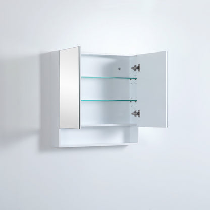 750mmx750mm Fremantle Shaving Cabinet - Matte White